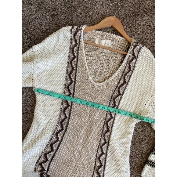 Jen’s Pirate Booty Pullover Cozy Oversized Sweater size S/M Bohemian Cottagecore - Picture 5 of 7